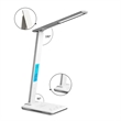 Foldable Smart Wireless Charging Table Lamp with Clock Alarm | https://www.bestnamebadges.com