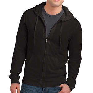 District® Young Men's Jersey Full-Zip Hoodie | https://www.bestnamebadges.com