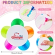 5-In-1  Flower Shape Watercolor Highlighters | https://www.bestnamebadges.com