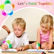 5-In-1  Flower Shape Watercolor Highlighters | https://www.bestnamebadges.com