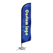 9 Ft. Double Sided Printed Feather Flag | https://www.bestnamebadges.com