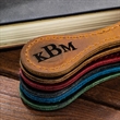 Leather Magnetic Bookmarks | https://www.bestnamebadges.com