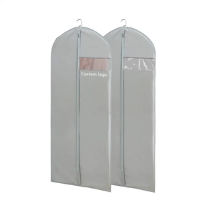 Clear Foldable Long Dress Bag for Closet Storage
