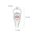 Custom Mutifucntion Golf Divot Tool with bottle opener | https://www.bestnamebadges.com