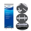 Retractable Aluminum Banner Stand | https://www.bestnamebadges.com