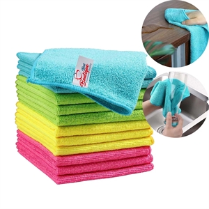 Custom High quality Mutifunction Microfiber Cleaning Cloth | https://www.bestnamebadges.com