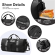 Unisex Multicolor Waterproof Foldable Travel Duffel Tote Bag | https://www.bestnamebadges.com