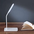 LED Eye-caring Table Lamp with Built-in Wireless Charger | https://www.bestnamebadges.com