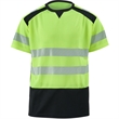 Hi Vis Class 3 Color Block Safety T-Shirt w/ Segmented Tape | https://www.bestnamebadges.com