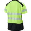 Hi Vis Class 3 Color Block Safety T-Shirt w/ Segmented Tape | https://www.bestnamebadges.com