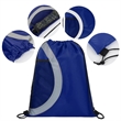 Arches Drawstring Backpack With Mesh Pocket Bottle Holder | https://www.bestnamebadges.com