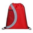 Arches Drawstring Backpack With Mesh Pocket Bottle Holder | https://www.bestnamebadges.com