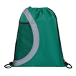 Arches Drawstring Backpack With Mesh Pocket Bottle Holder | https://www.bestnamebadges.com