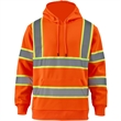 Hi Viz Class 3 Two Tone Reflective Tape Safety Hoodie | https://www.bestnamebadges.com
