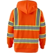 Hi Viz Class 3 Two Tone Reflective Tape Safety Hoodie | https://www.bestnamebadges.com