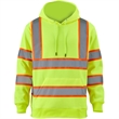 Hi Viz Class 3 Two Tone Reflective Tape Safety Hoodie | https://www.bestnamebadges.com
