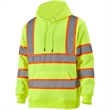 Hi Viz Class 3 Two Tone Reflective Tape Safety Hoodie | https://www.bestnamebadges.com