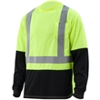 Hi Vis Class 2 Reflective Color Block Safety Pocket T-Shirt | https://www.bestnamebadges.com