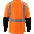Hi Vis Class 2 Reflective Color Block Safety Pocket T-Shirt | https://www.bestnamebadges.com