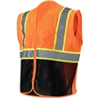 Hi Viz Class 2 Reflective Tape Safety Zipper Vest w/ Pocket | https://www.bestnamebadges.com