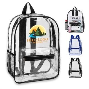 Custom Clear PVC Security Backpack