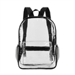 Custom Clear PVC Security Backpack | https://www.bestnamebadges.com