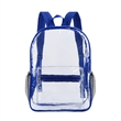 Custom Clear PVC Security Backpack | https://www.bestnamebadges.com