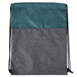 Heathered N' Jute Drawstring Backpack | https://www.bestnamebadges.com