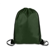 Custom Printed Small Polyester Drawstring Backpack 13" X 15" | https://www.bestnamebadges.com