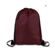 Custom Printed Small Polyester Drawstring Backpack 13" X 15" | https://www.bestnamebadges.com
