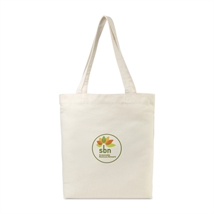 AWARE™ Recycled Cotton Gusset Bottom Tote | https://www.bestnamebadges.com