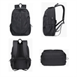 Waterproof Travel Laptop Backpack with USB Charging Port | https://www.bestnamebadges.com