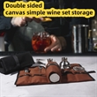 Canvas Bartender Roll Strap Bag | https://www.bestnamebadges.com