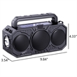 Solar Bluetooth Wireless Speaker with Strap and Flashlight | https://www.bestnamebadges.com