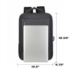 Multifunctional Men's Laptop Backpack with USB Charging Port | https://www.bestnamebadges.com