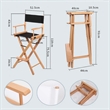 Foldable Directors Chair  | https://www.bestnamebadges.com
