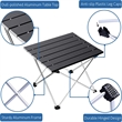 Portable Folding Camping Table | https://www.bestnamebadges.com