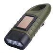 Portable LED Multifunction Solar Hand Crank Flashlight | https://www.bestnamebadges.com