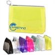 Transparent Zipper Three-Dimensional Cosmetic Bag | https://www.bestnamebadges.com