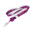 Polyester/Badge Reel Lanyard Combo-A | https://www.bestnamebadges.com