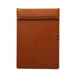 A4 Conference Mat Magnetic Clipboard Leather Writing Board | https://www.bestnamebadges.com