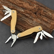 Personalized Multi-Function Pocket Pliers with Wooden Handle | https://www.bestnamebadges.com