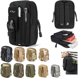 Tactical Molle Pouch with Phone Belt Clip Holder