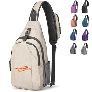 Sling Crossbody Chest Bag Backpack for Hiking Travel