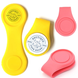 Silicone Golf Ball Marker Hat Clip Strong Magnetic Closure