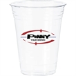 Custom Recycled 16 oz Soft Sided Clear Plastic Cup | https://www.bestnamebadges.com