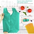 Colorful Reusable Foldable Grocery Bags | https://www.bestnamebadges.com