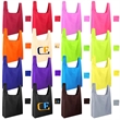 Colorful Reusable Foldable Grocery Bags | https://www.bestnamebadges.com
