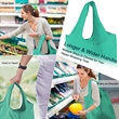 Colorful Reusable Foldable Grocery Bags | https://www.bestnamebadges.com