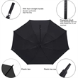Custom 54 In Automatic Open Double Canopy Golf Umbrellas | https://www.bestnamebadges.com